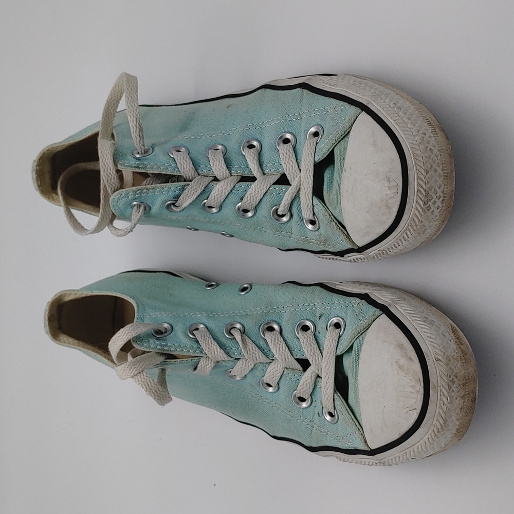 Turquoise Converse